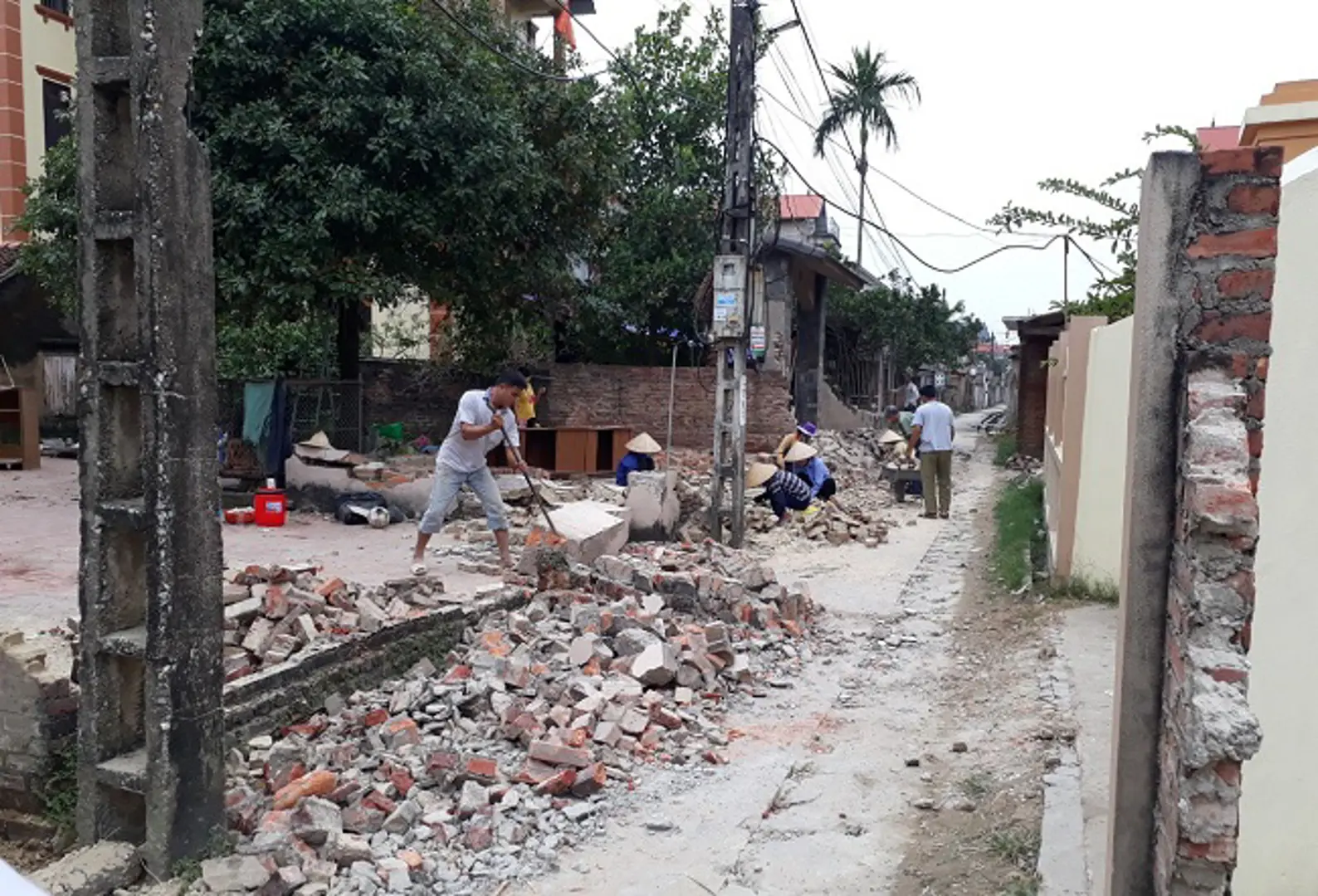 Xã Xuân Giang, huyện Sóc Sơn: Lan tỏa phong trào hiến đất làm đường