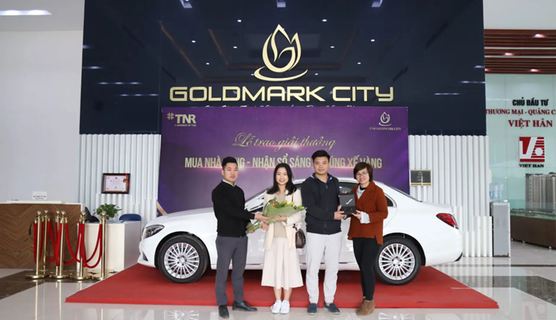 Cư dân TNR Goldmark City háo hức nhận bàn giao nhà mới đón Tết