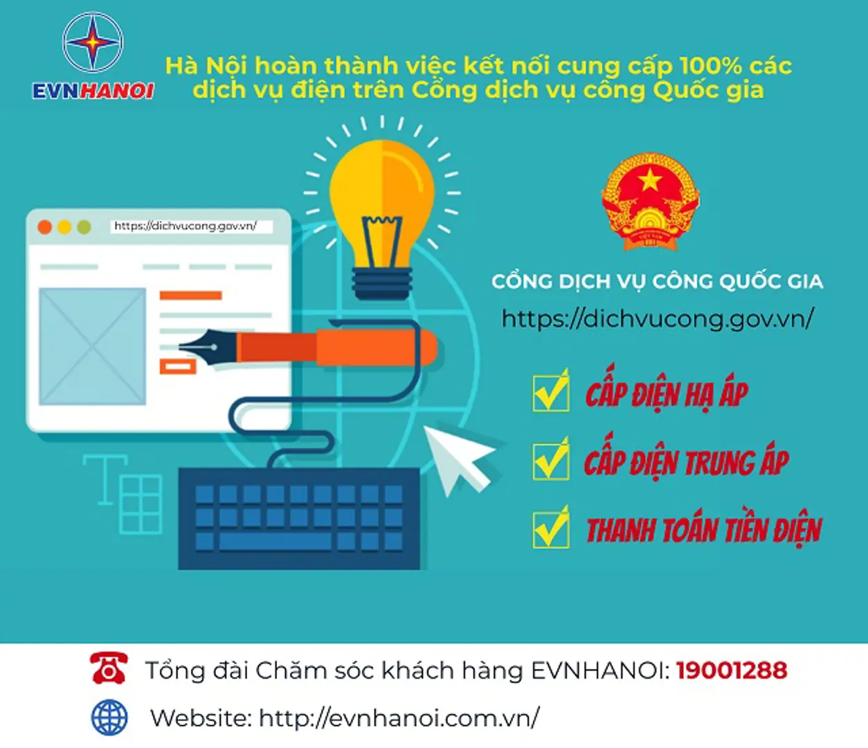 Online vẫn bảo đảm đáp ứng 100% yêu cầu về dịch vụ điện