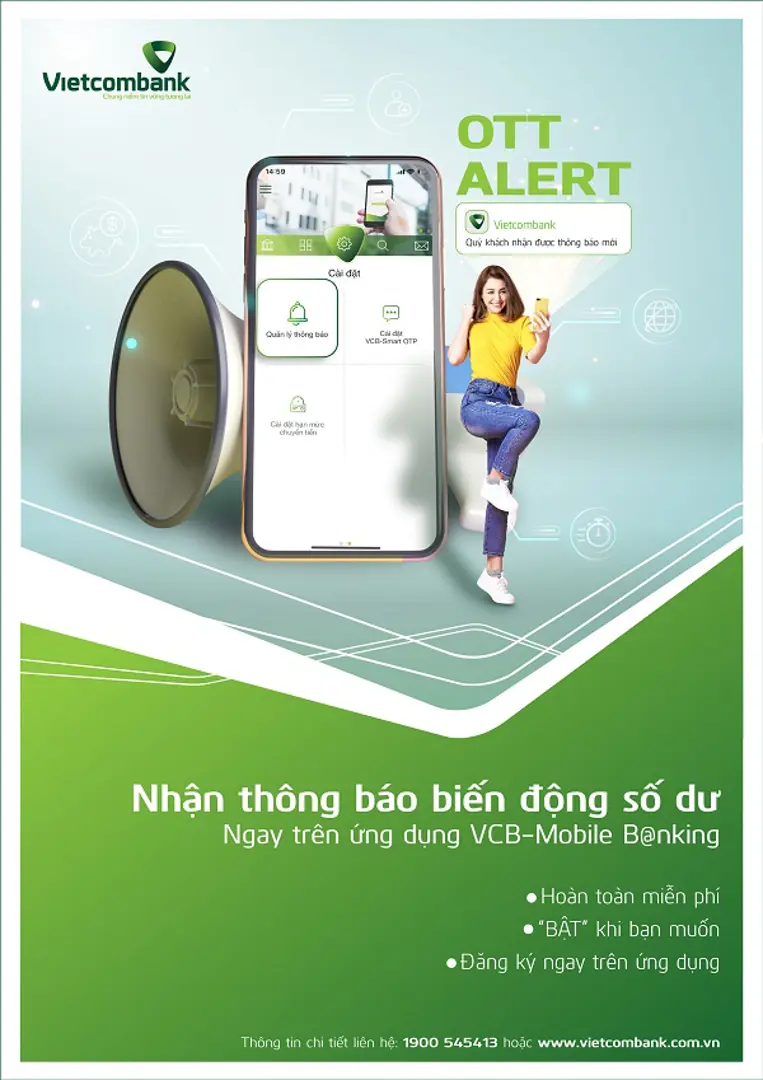 OTT Alert - thông báo số dư với tính năng hoàn toàn mới