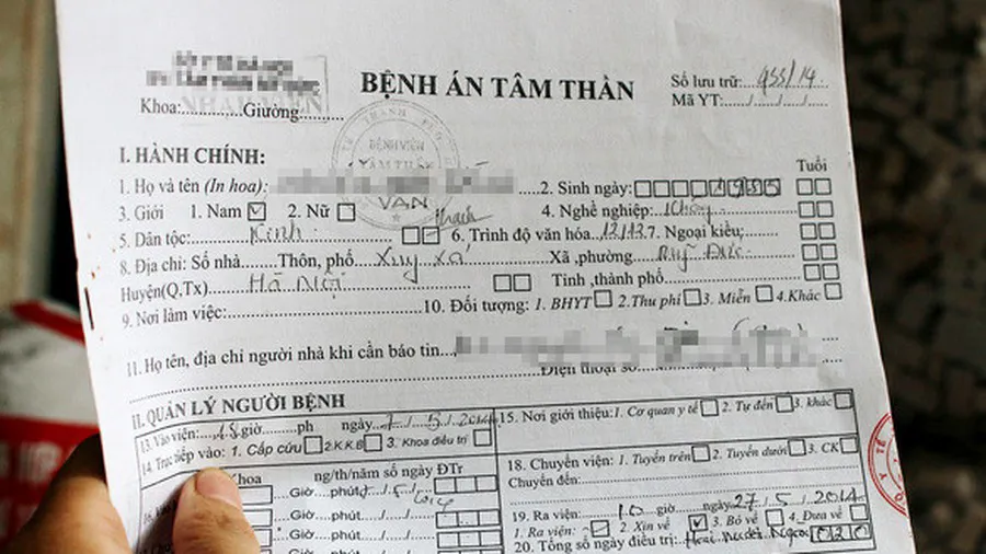 Truy tố đối tượng lợi dụng chức vụ làm giả bệnh án tâm thần