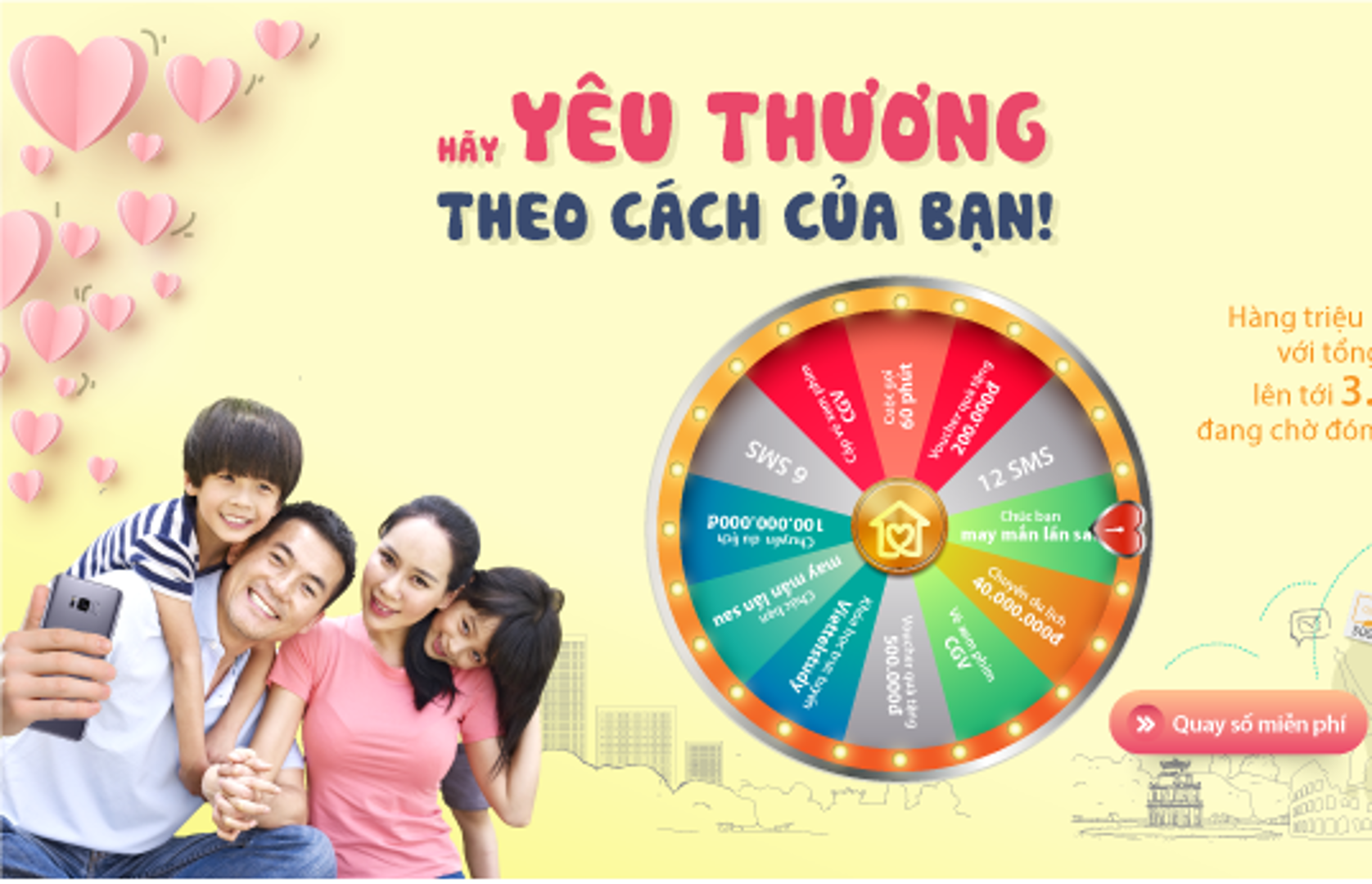 Viettel chi 3,5 tỷ đồng cho chương trình “Hãy yêu thương theo cách của bạn”