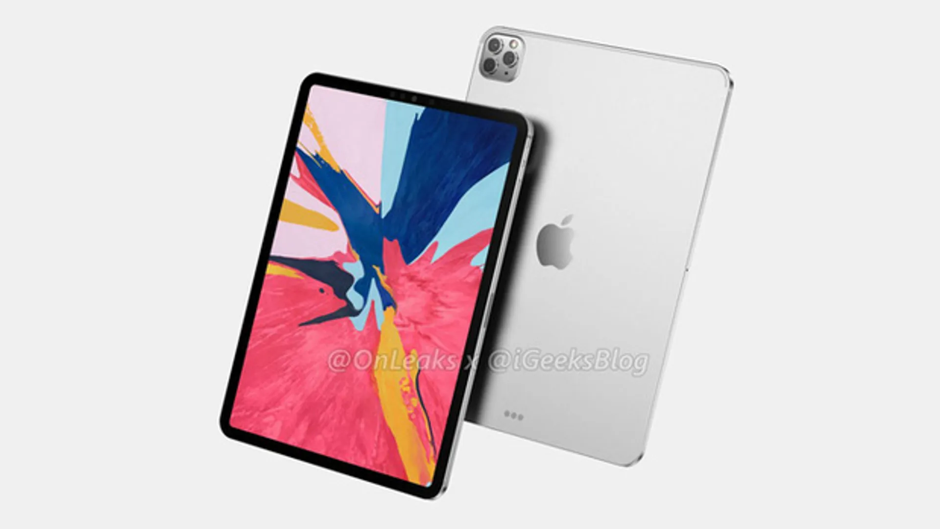 Rò rỉ hình ảnh iPad Pro 2020 có cụm camera giống iPhone 11 Pro