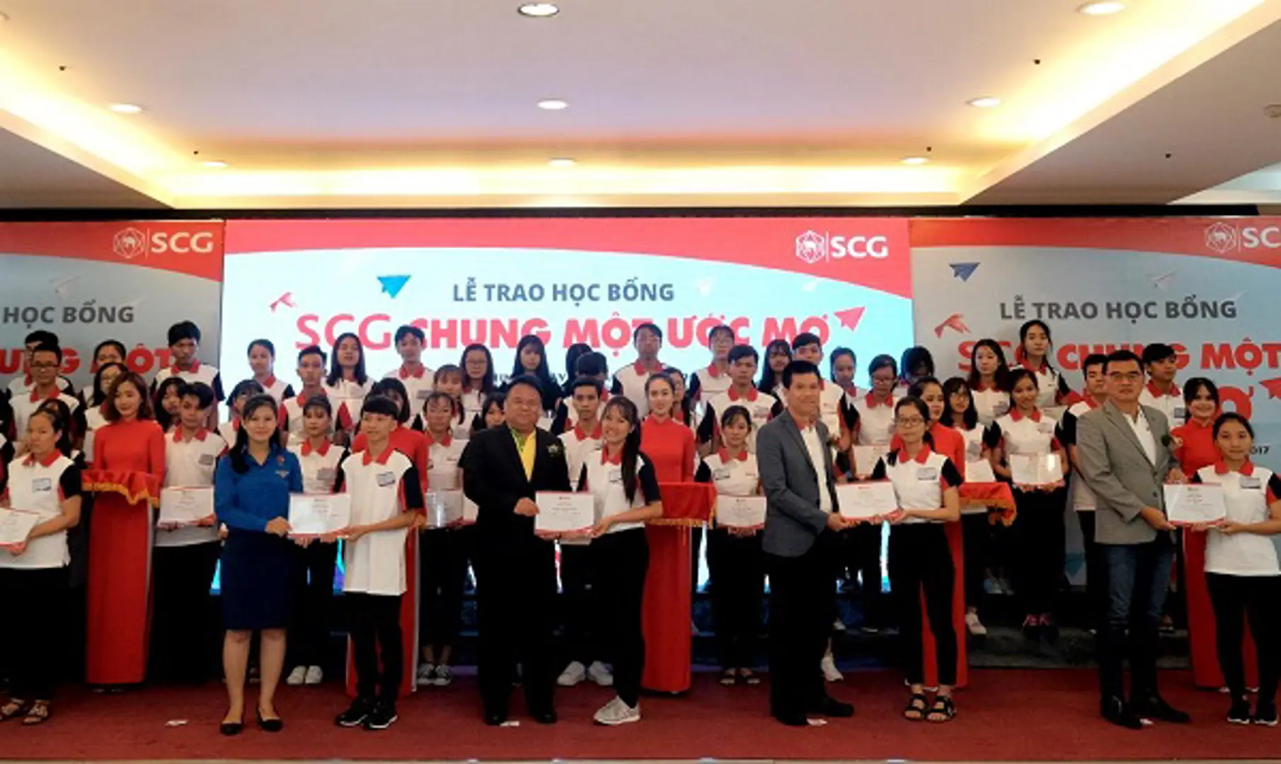 114 tân sinh viên nhận học bổng “SCG Chung một ước mơ”