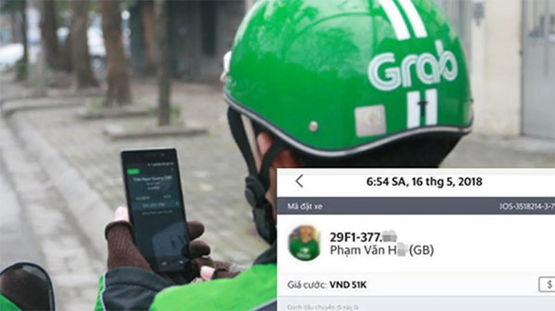 Phạt hành chính tài xế GrabBike quấy rối bé gái 9 tuổi ở Tây Hồ