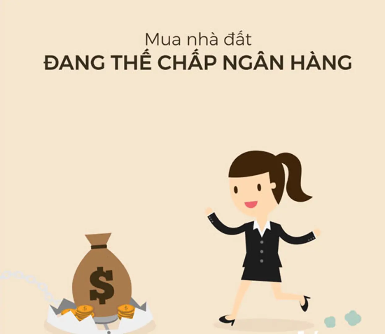 Có được mua nhà thế chấp sổ đỏ cho ngân hàng?