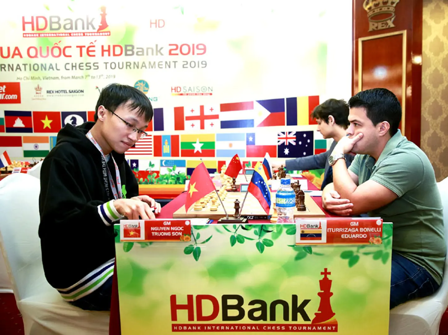 Giải cờ vua quốc tế HDBank 2019 ván 7: Nhiều chiến thắng ấn tượng