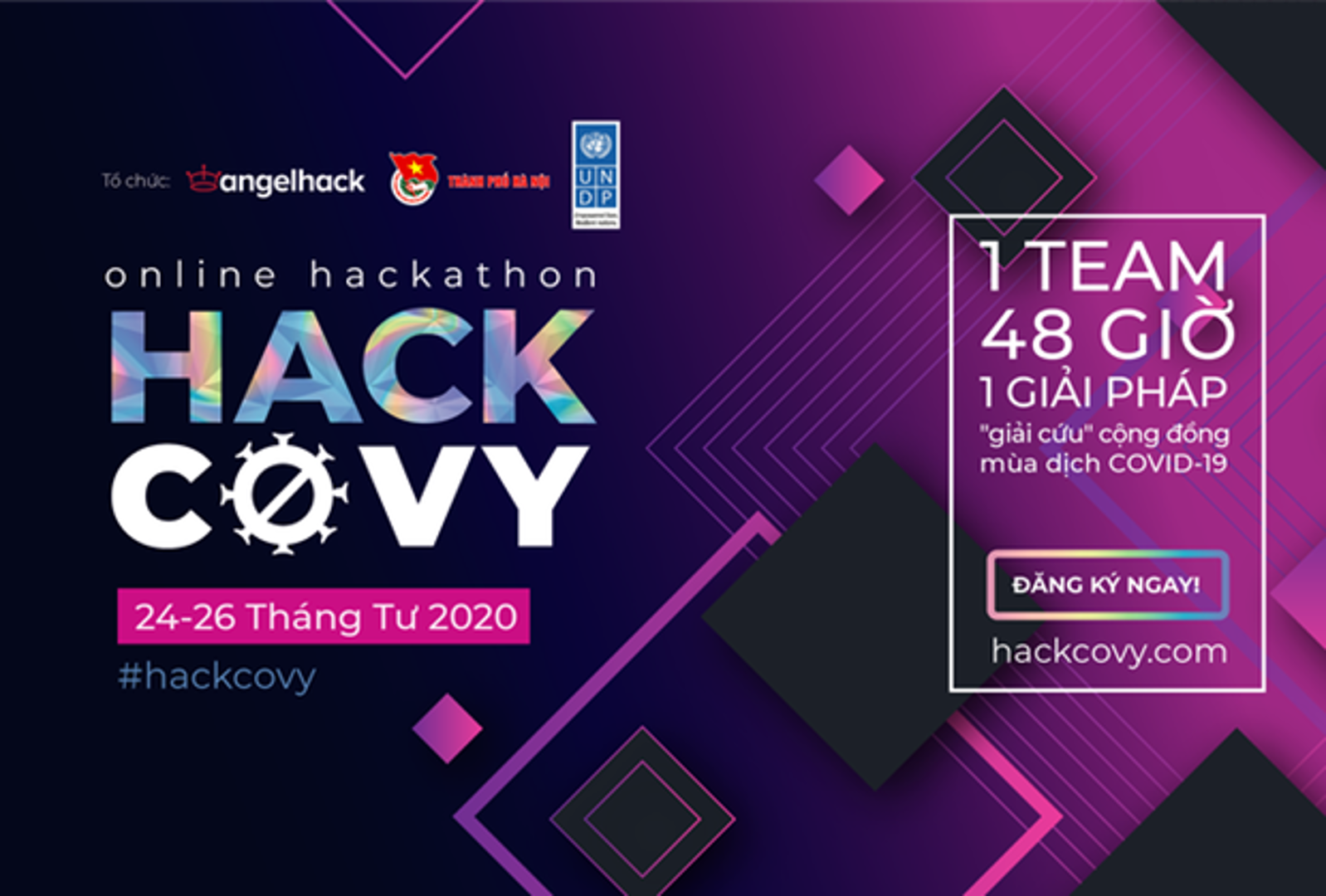 Phát động cuộc thi kiến tạo giải pháp công nghệ "Hack Cô Vy 2020"