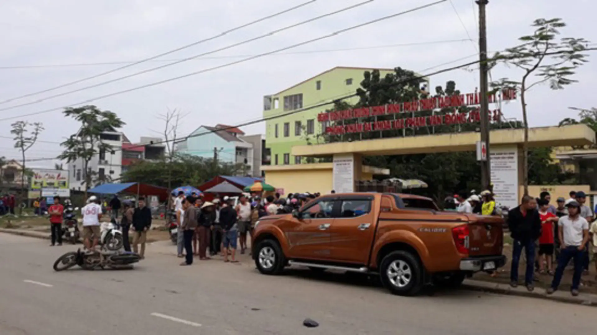 Thông tin mới vụ xe bán tải tông trọng thương Đại úy CSGT đang làm nhiệm vụ