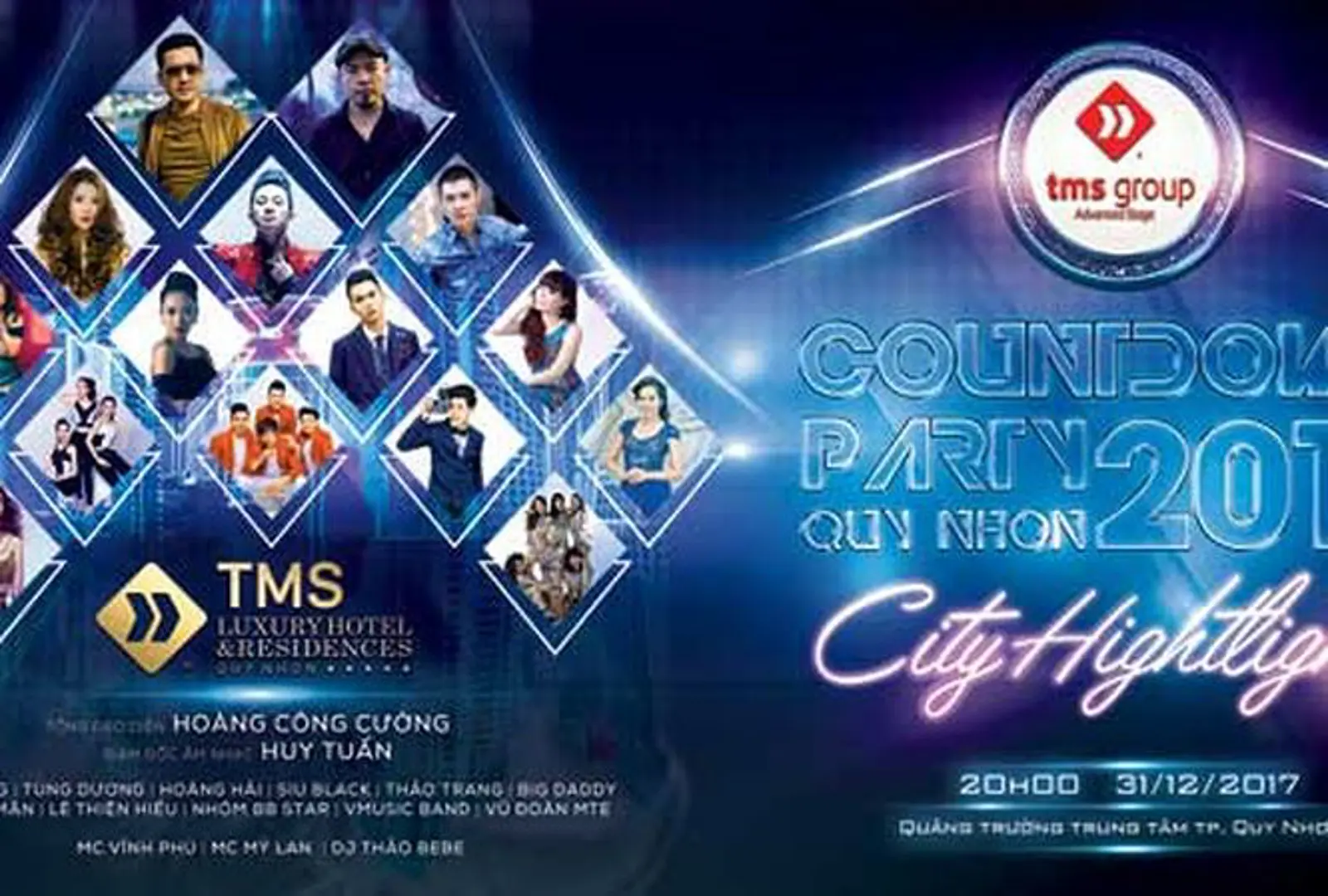 TMS Countdown Party - Quy Nhon 2018: Đại nhạc hội tỏa sáng Hào khí Tây Sơn