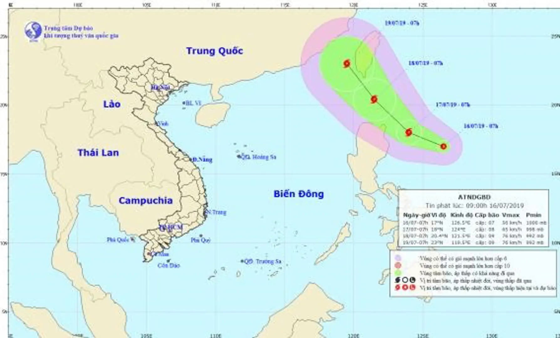 Nguy cơ hình thành bão gần Biển Đông trong khi Bắc Bộ đón đợt nắng nóng mới