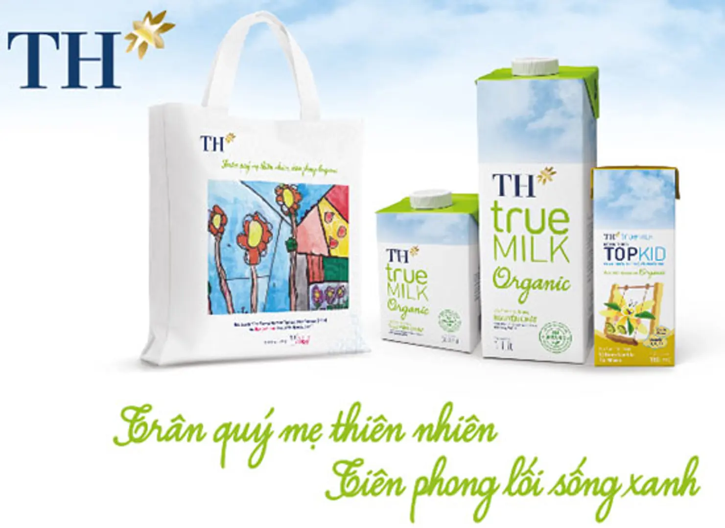 TH true MILK khuyến khích khách hàng“sống xanh” đổi túi thân thiện lấy môi trường xanh