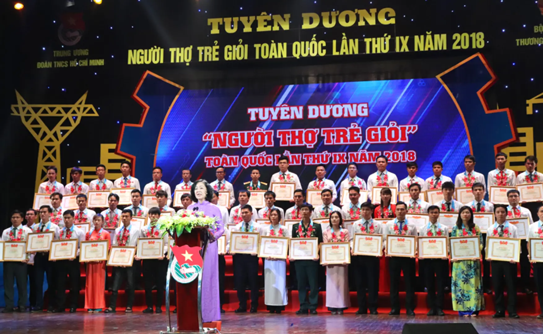 Vinh danh 65 người thợ trẻ giỏi toàn quốc 2018