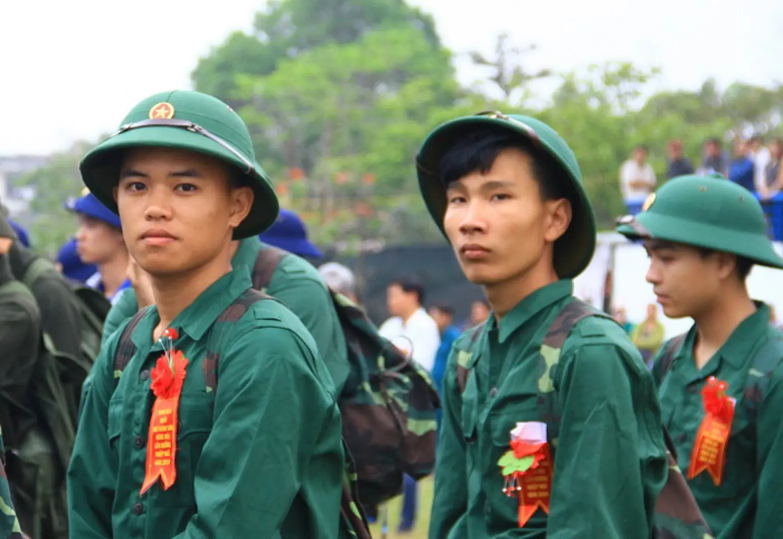 Hơn 1.000 thanh niên Đà Nẵng lên đường nhập ngũ