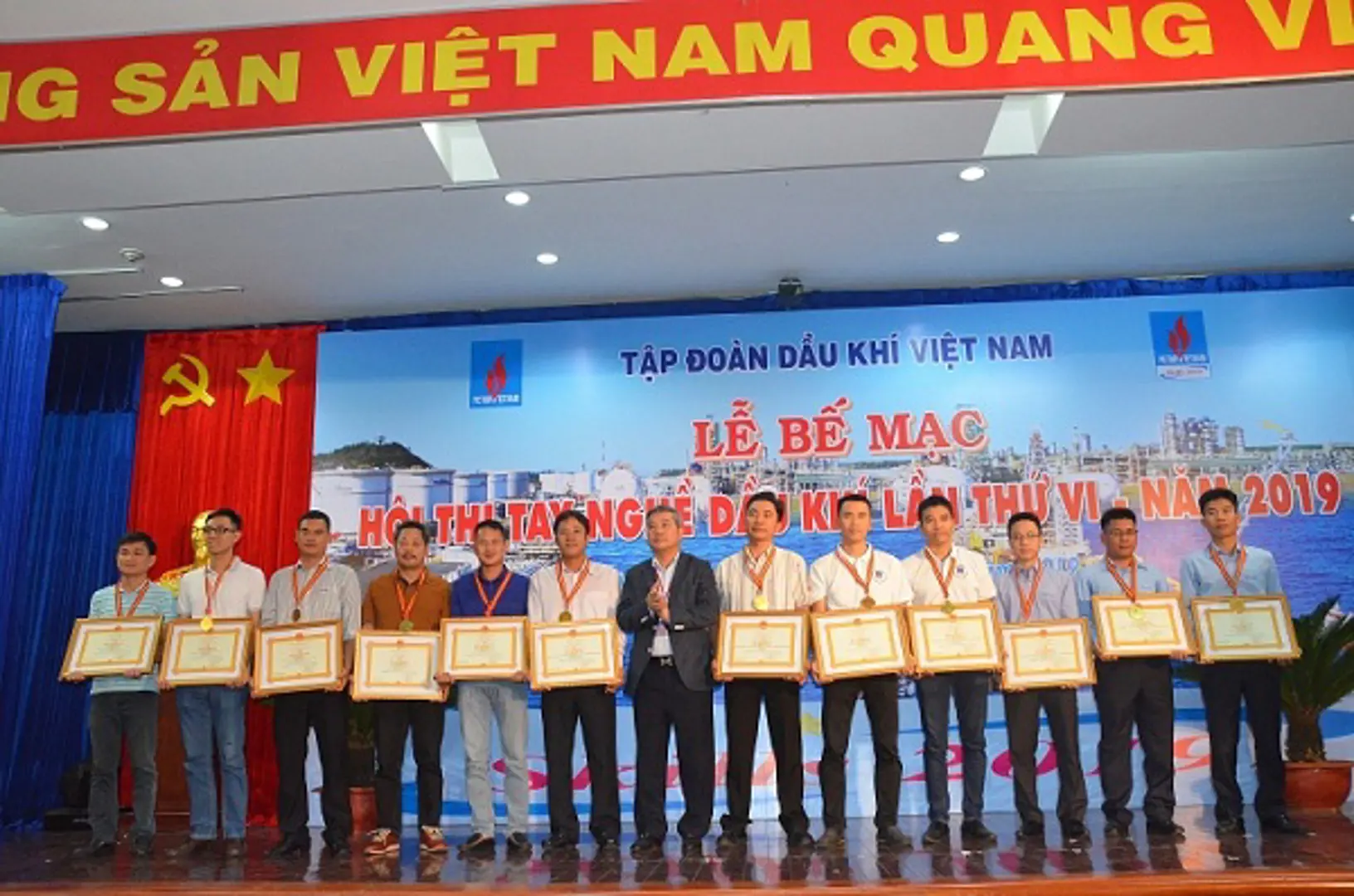 PVN tôn vinh tay nghề dầu khí lần thứ VI năm 2019