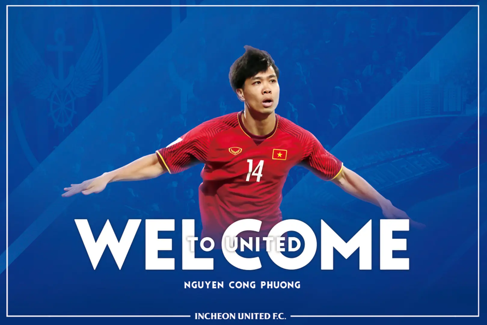 Công Phượng chính thức cập bến Incheon United