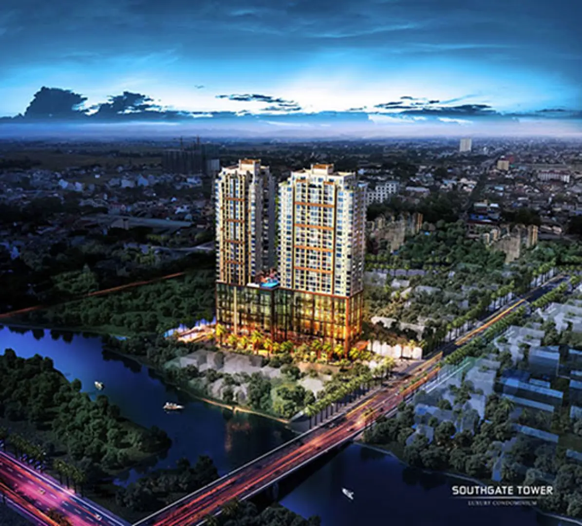 Officetel Southgate Tower – cơ hội vàng của các nhà đầu tư