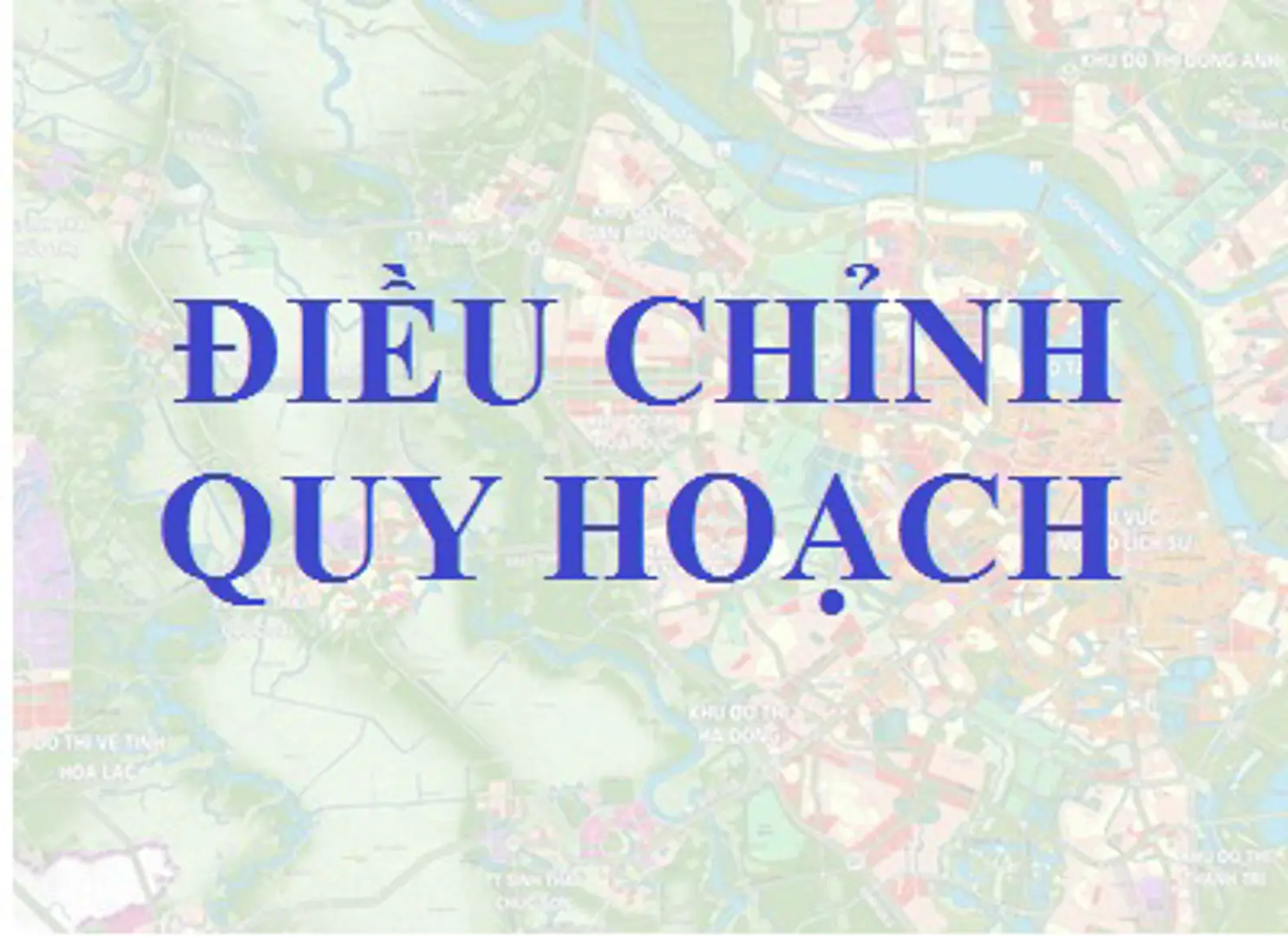 Điều chỉnh cục bộ Quy hoạch phân khu đô thị H2-2, quận Nam Từ Liêm