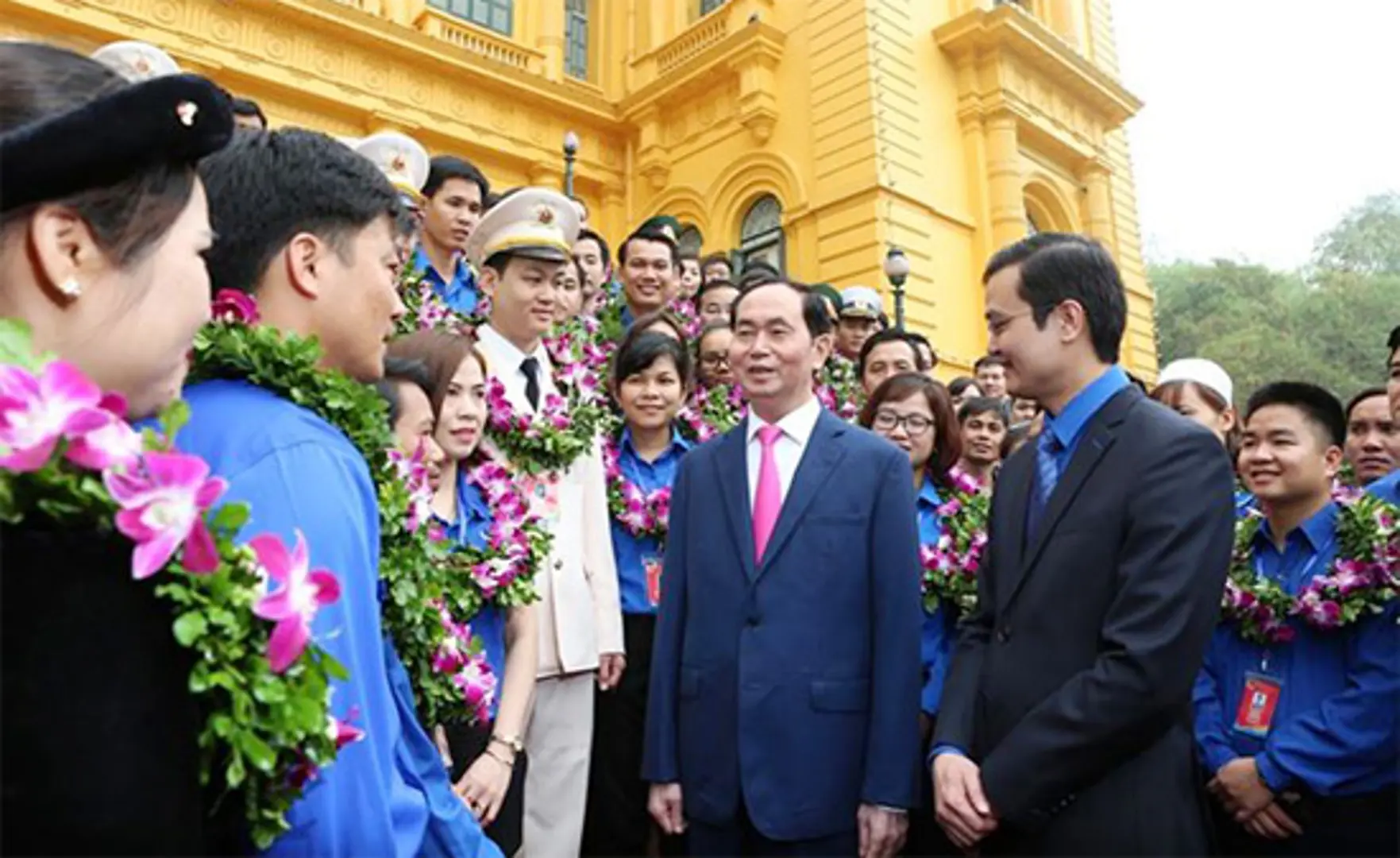 Chủ tịch nước Trần Đại Quang: Nhân rộng các tấm gương cán bộ Đoàn tiêu biểu