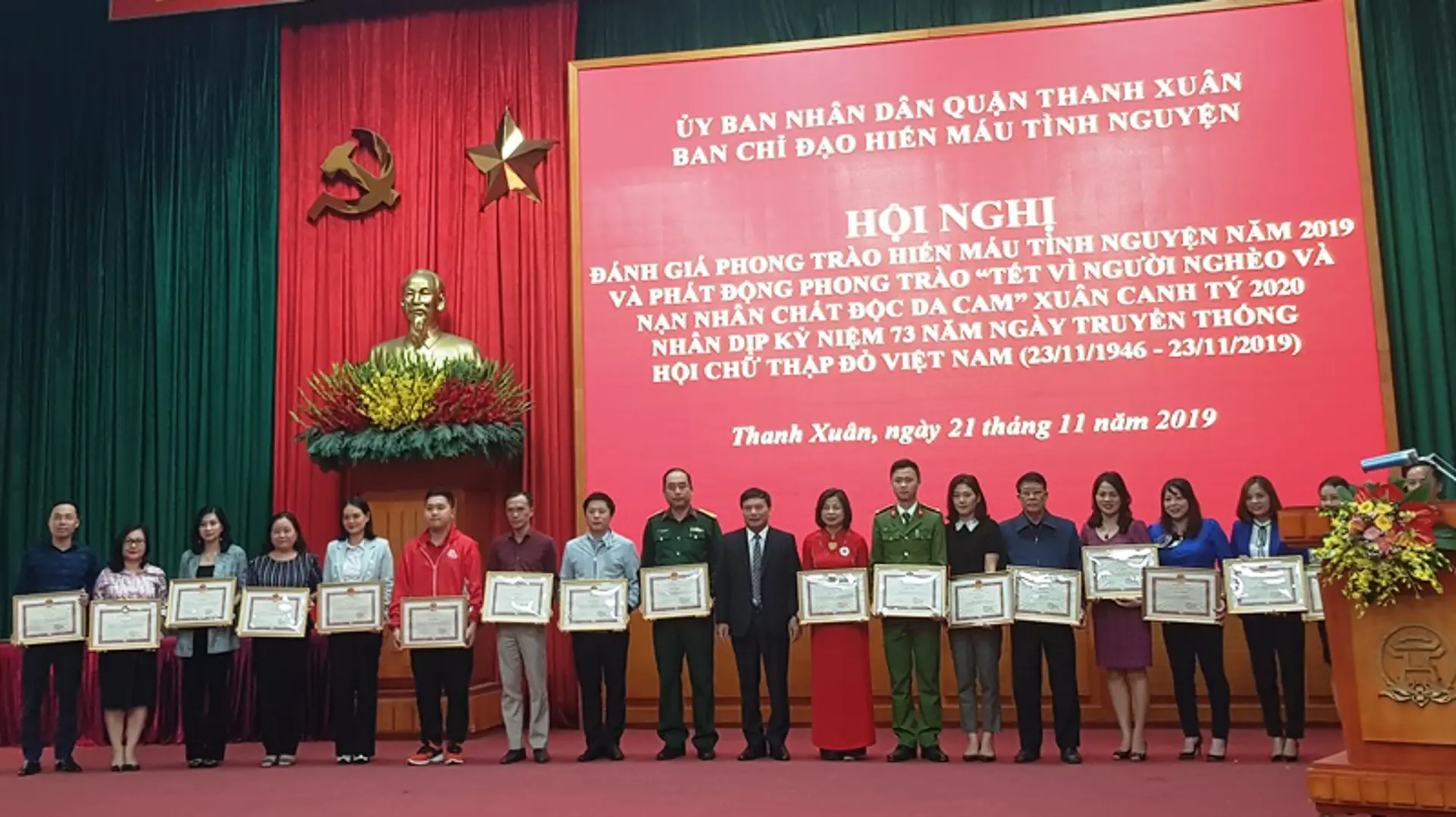 Quận Thanh Xuân: Mỗi phường là một điểm hiến máu