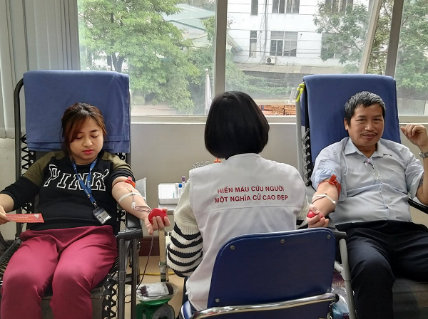Công ty CP Diana Unicharm tiếp tục tổ chức ngày hiến máu nhân đạo