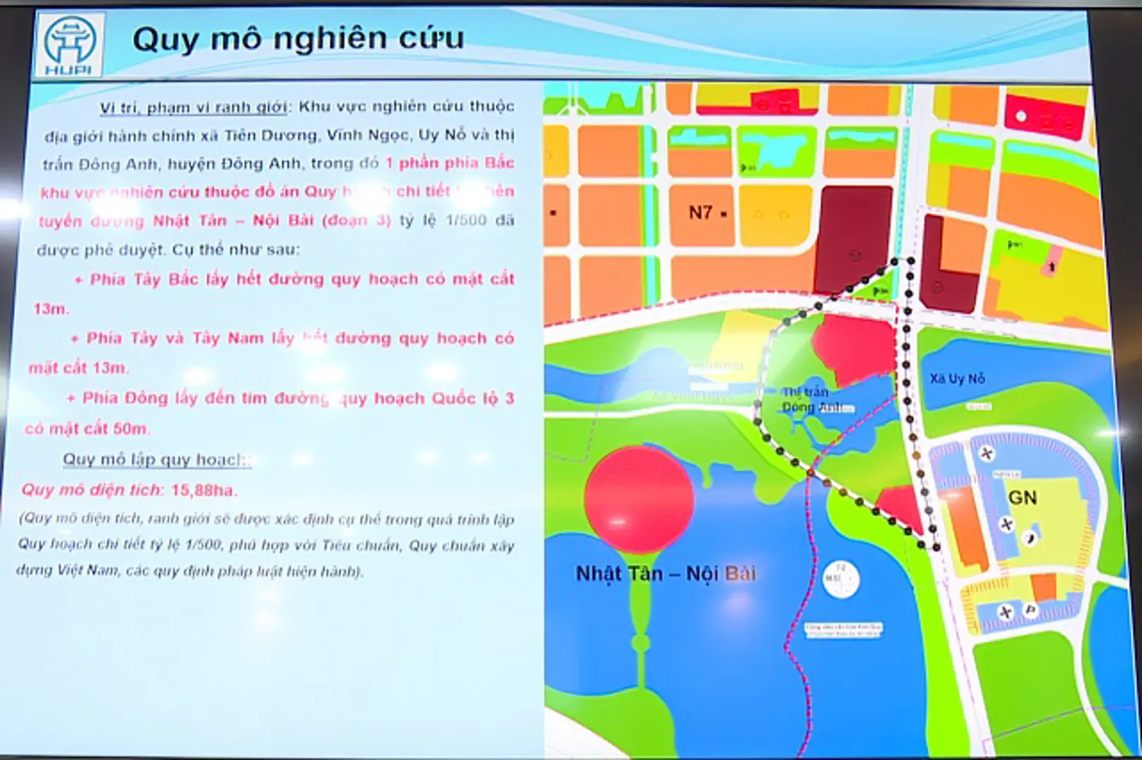 Đông Anh lấy ý kiến người dân về quy hoạch khu vực Cầu Đôi