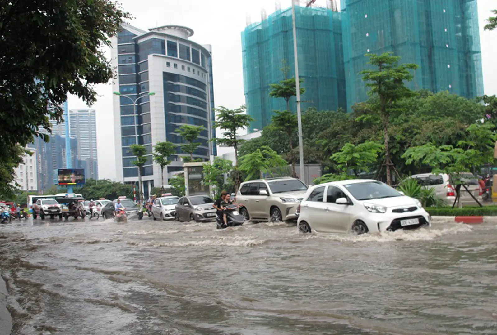 Triển khai các giải pháp chống úng ngập khu vực nội thành Hà Nội