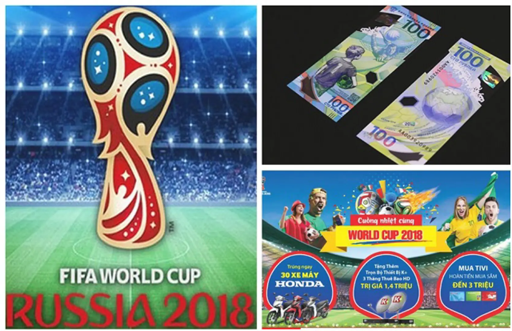 Các dịch vụ "ăn theo" World Cup 2018 đang nóng lên từng ngày