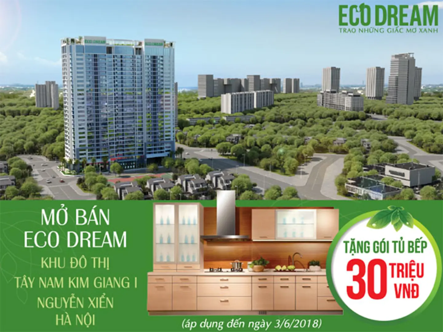 Eco Dream tung chính sách bán hàng hấp dẫn chào hè