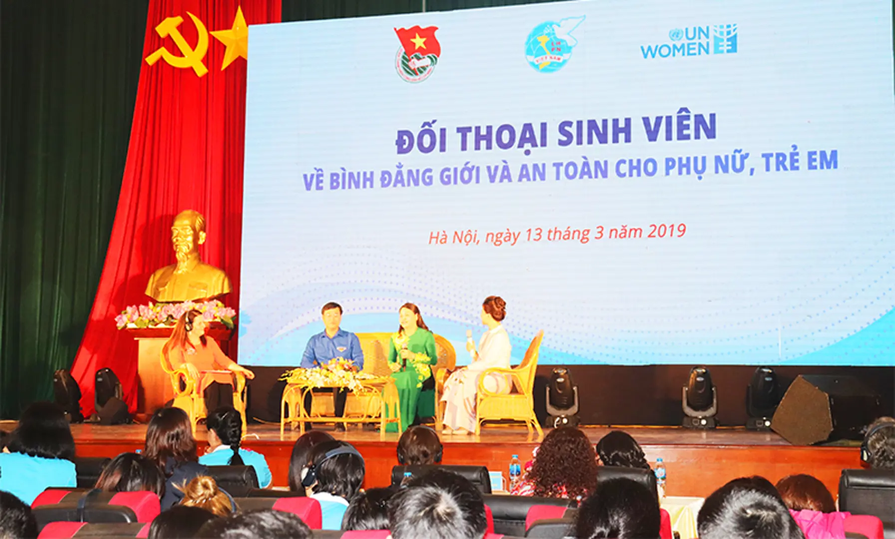 Đối thoại sinh viên về bình đẳng giới và an toàn cho phụ nữ, trẻ em