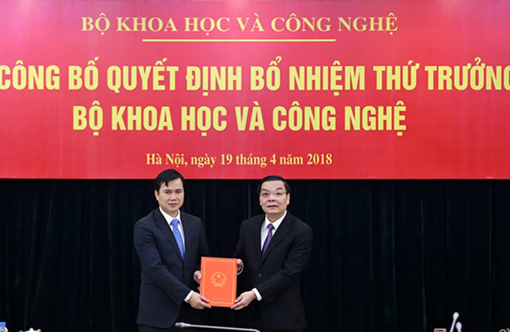 Bộ Khoa học và Công nghệ có tân Thứ trưởng