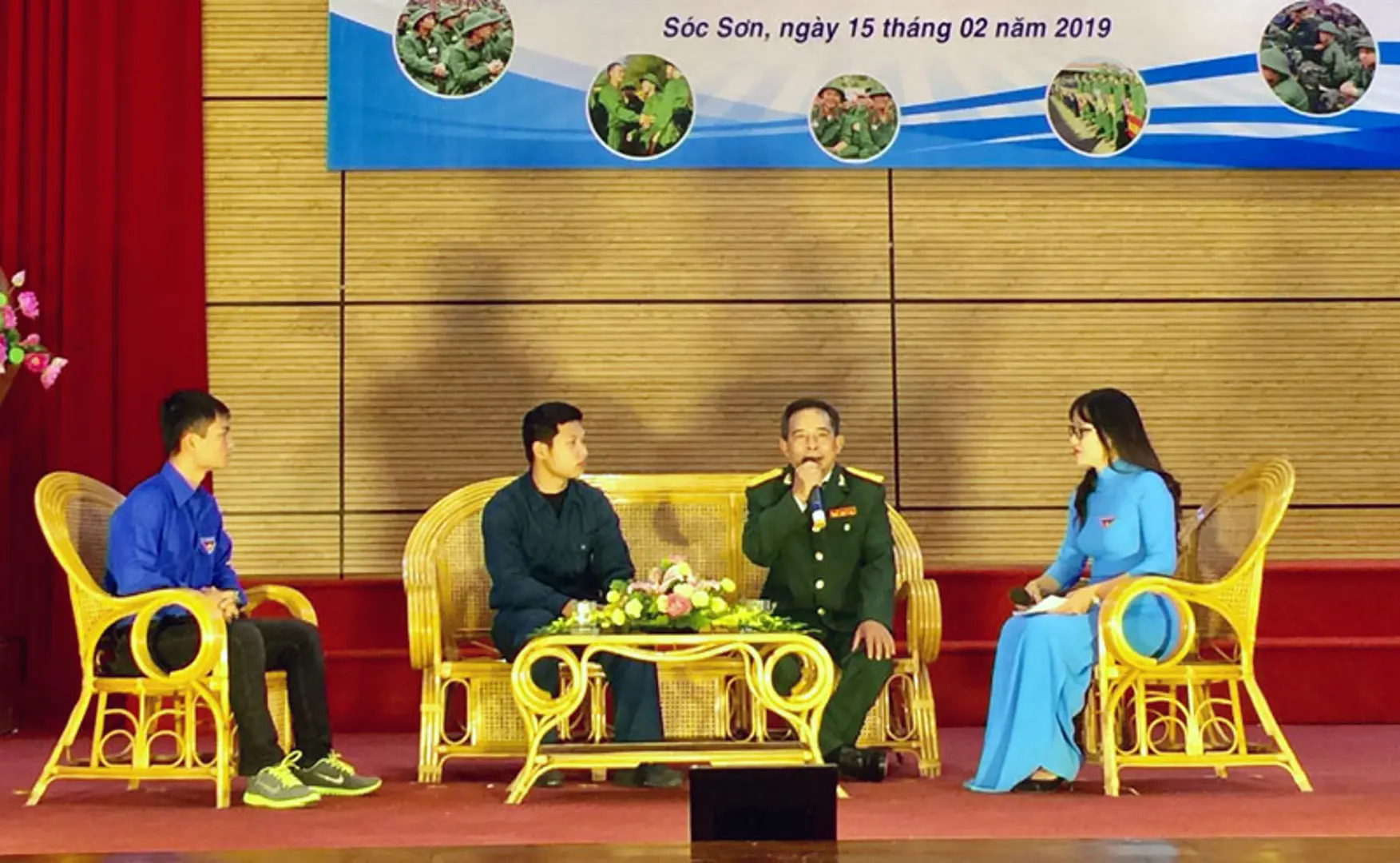 Sóc Sơn gặp mặt, tặng quà 226 tân binh nhập ngũ năm 2019