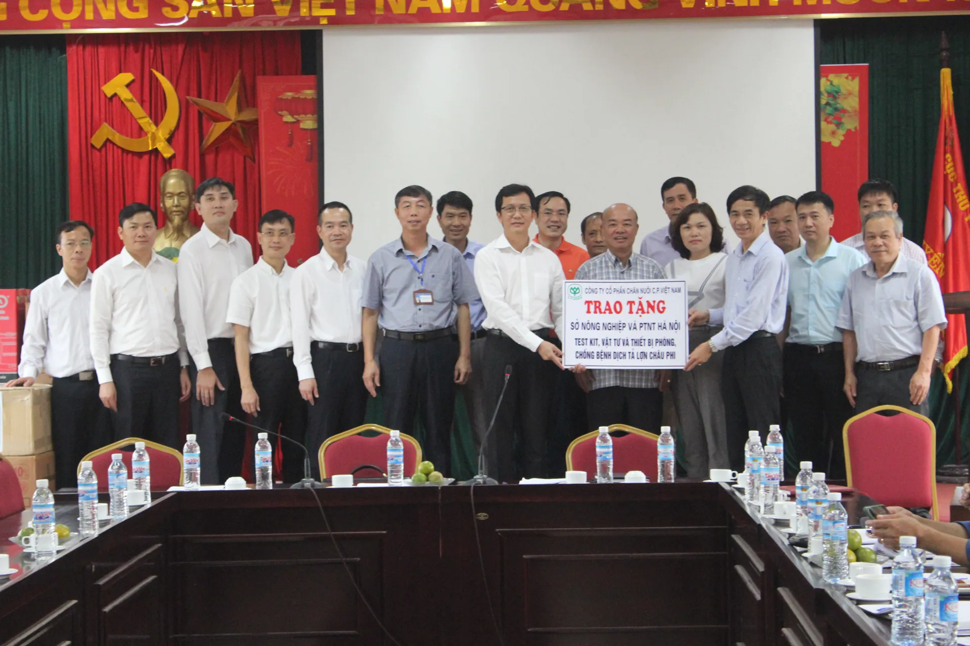 Công ty C.P đồng hành cùng Hà Nội ngăn chặn dịch tả lợn châu Phi