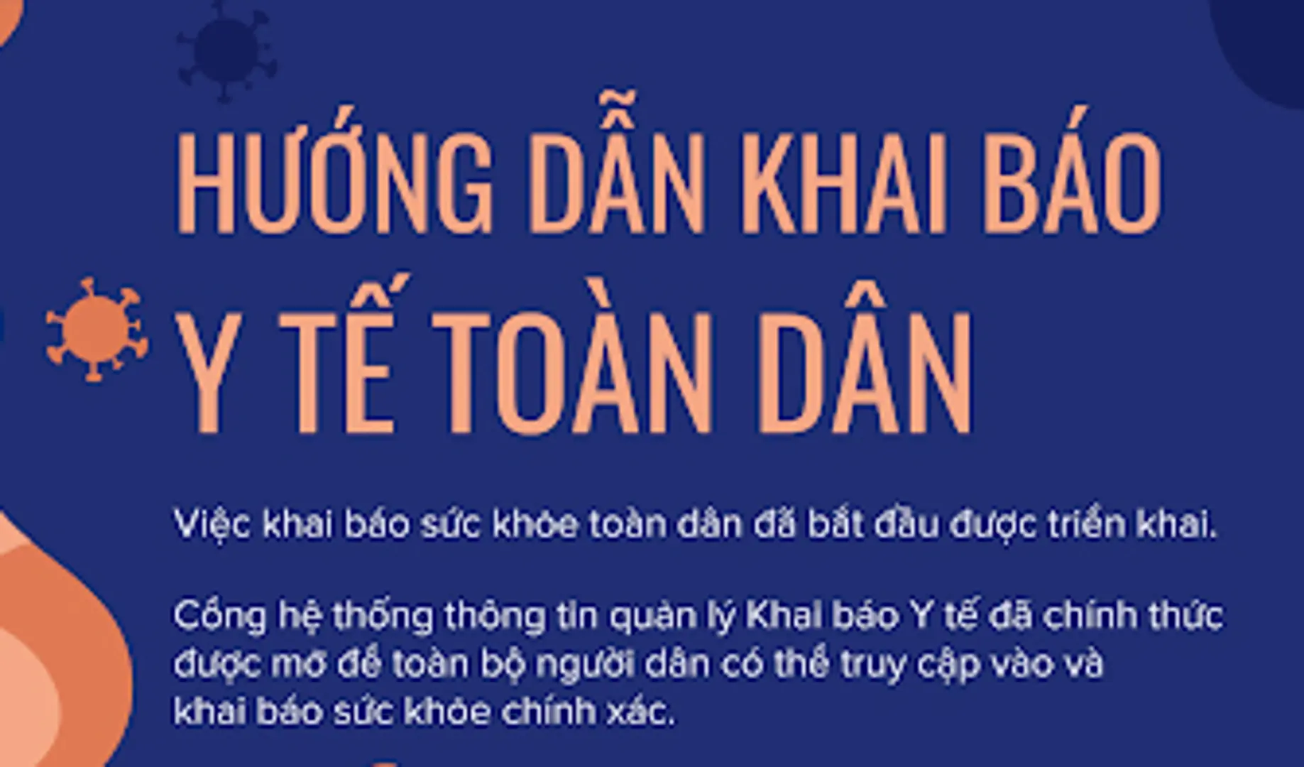 Hướng dẫn các bước khai báo y tế tự nguyện toàn dân để phòng dịch Covid-19