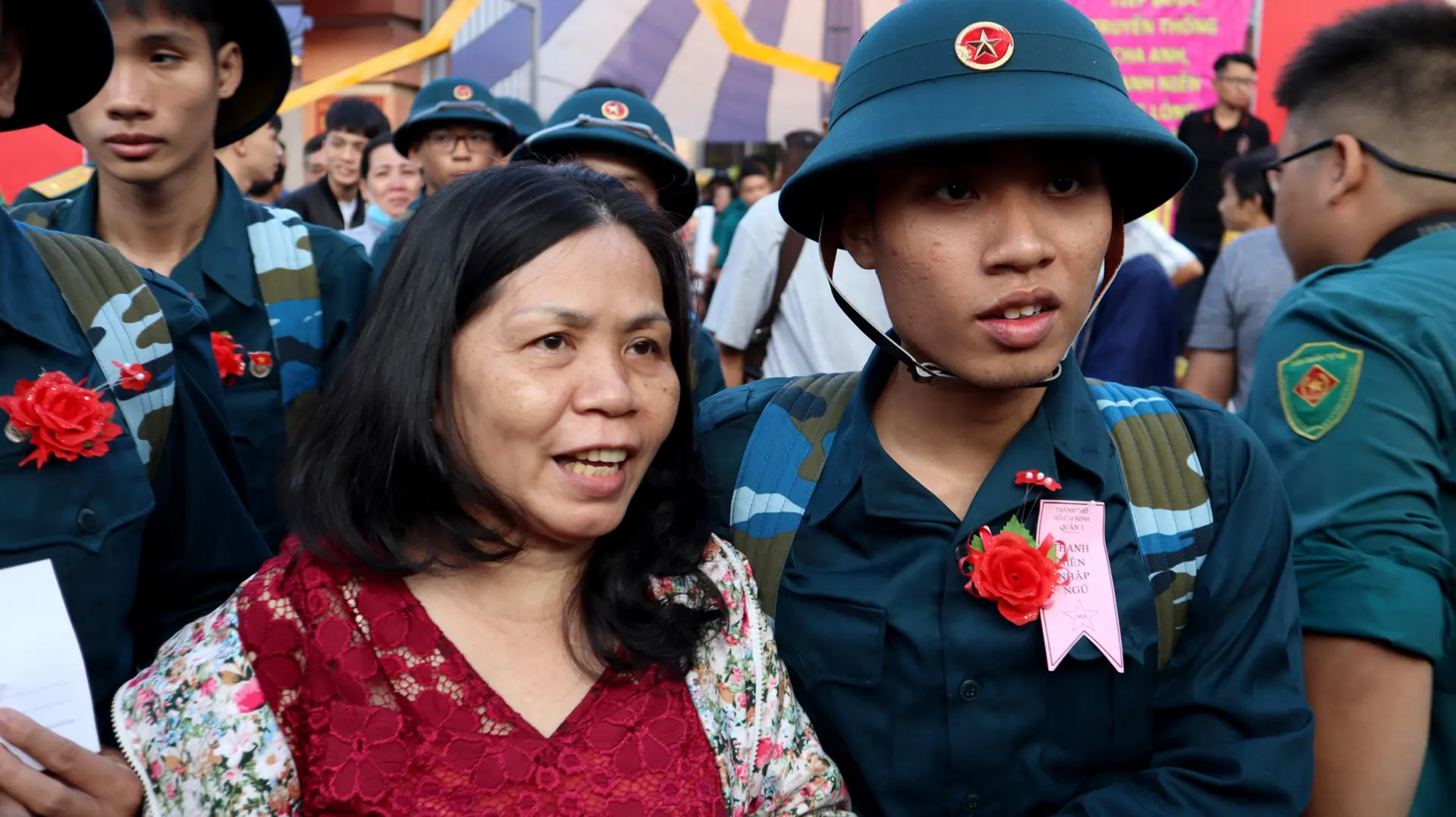 TP Hồ Chí Minh: 3.800 thanh niên hăng hái lên đường nhập ngũ