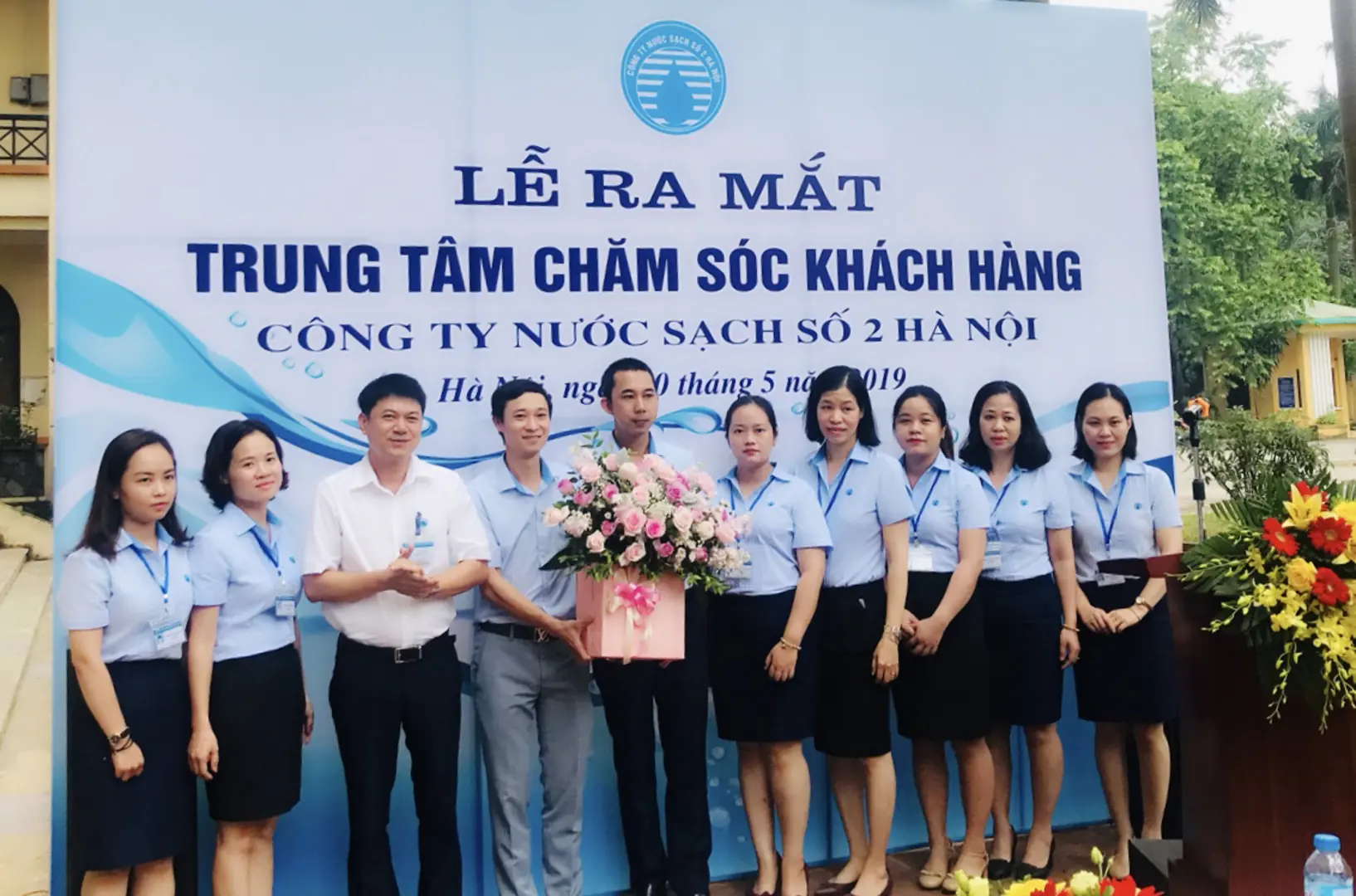 Công ty Nước sạch số 2 ra mắt Trung tâm chăm sóc khách hàng