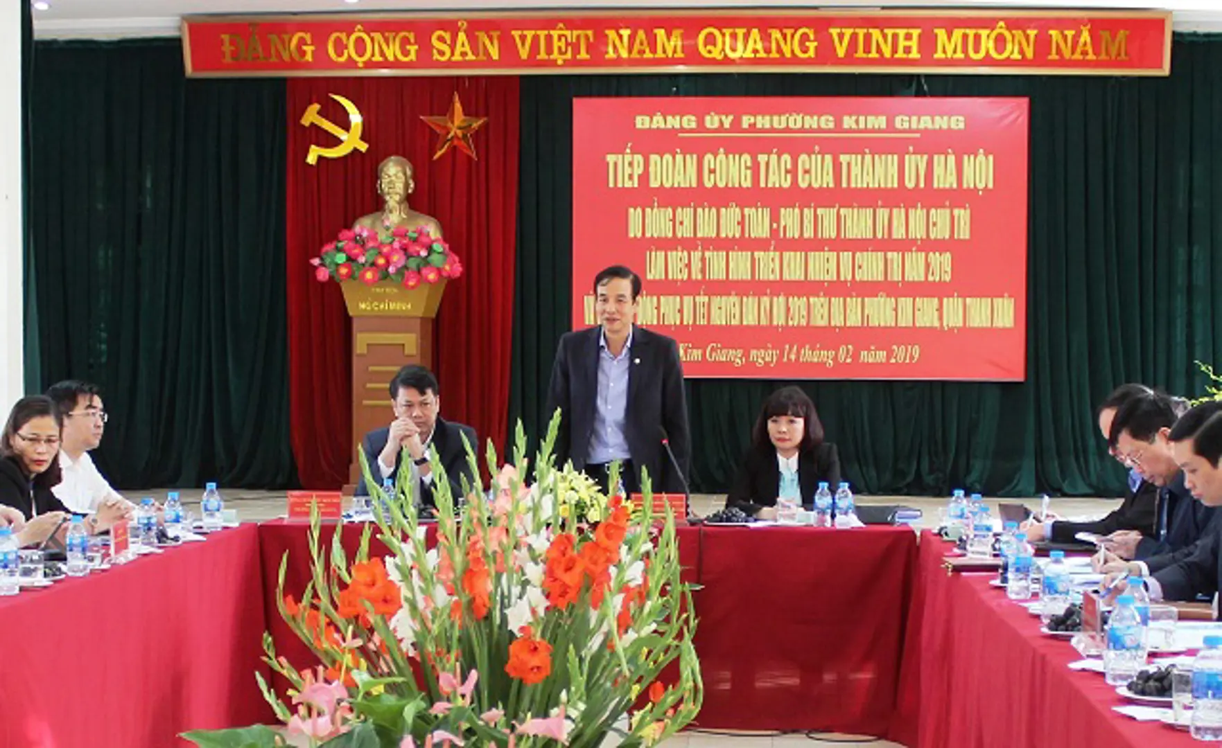 Phó Bí thư Thành ủy Đào Đức Toàn: Phát huy vai trò nêu gương của cán bộ, đảng viên