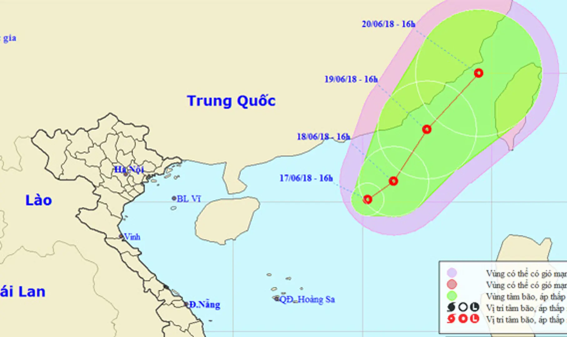 Xuất hiện áp thấp nhiệt đới trên Biển Đông, vùng núi phía Bắc mưa lớn