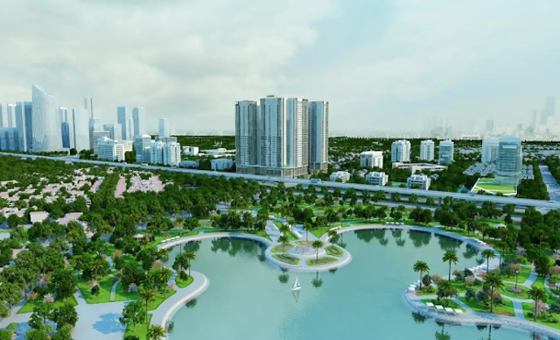 Công bố điều chỉnh quy hoạch chi tiết khu nhà ở Thạch Bàn Lakeside