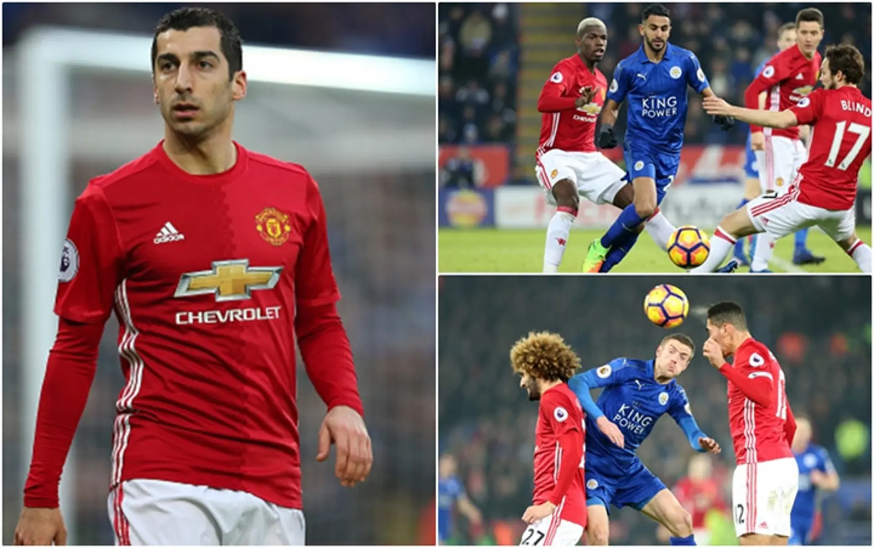 Mkhitaryan tỏa sáng giúp Man Utd thắng đậm Leicester