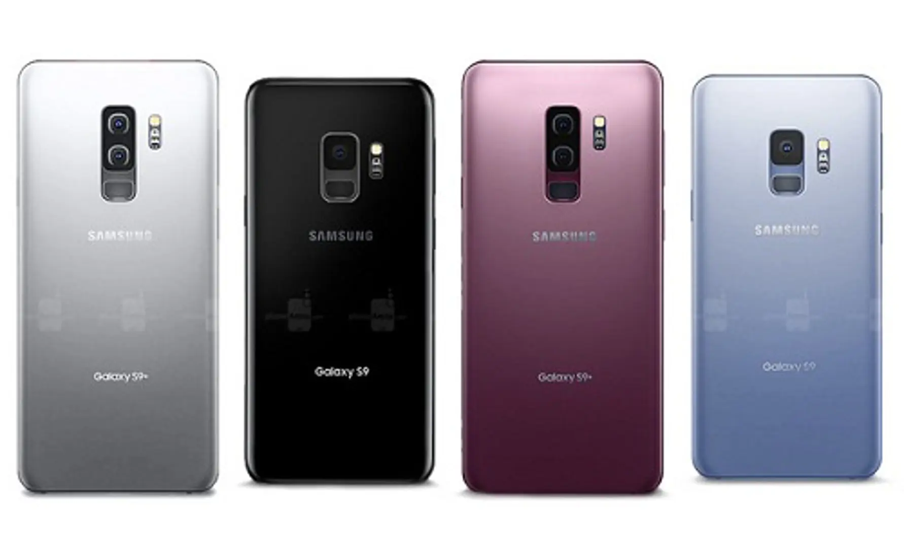 Lộ diện 4 màu sắc của Galaxy S9 và S9+