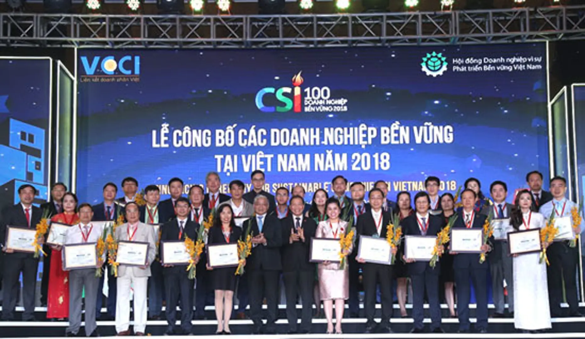 Vinh danh Tập đoàn TMS - “Doanh nghiệp bền vững Việt Nam 2018”