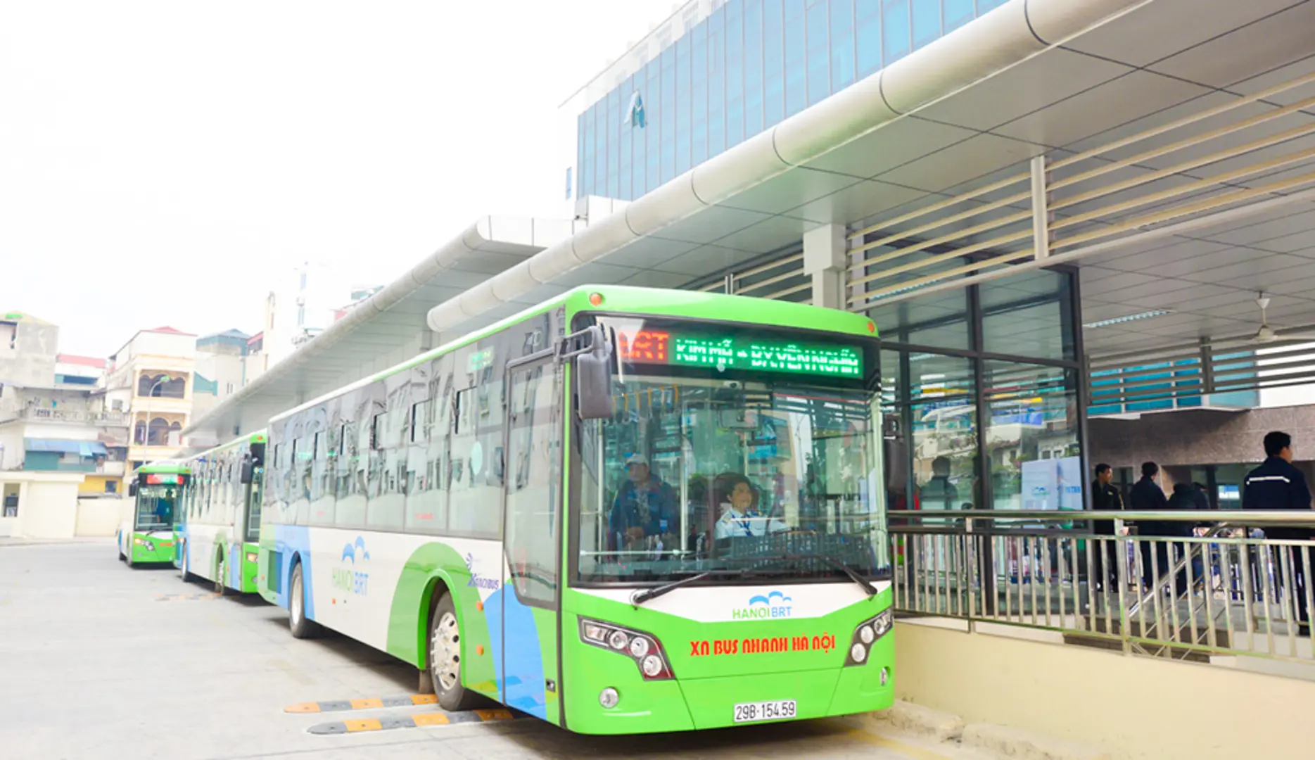 Xe buýt nhanh BRT: Mảnh ghép quan trọng của giao thông đô thị Hà Nội