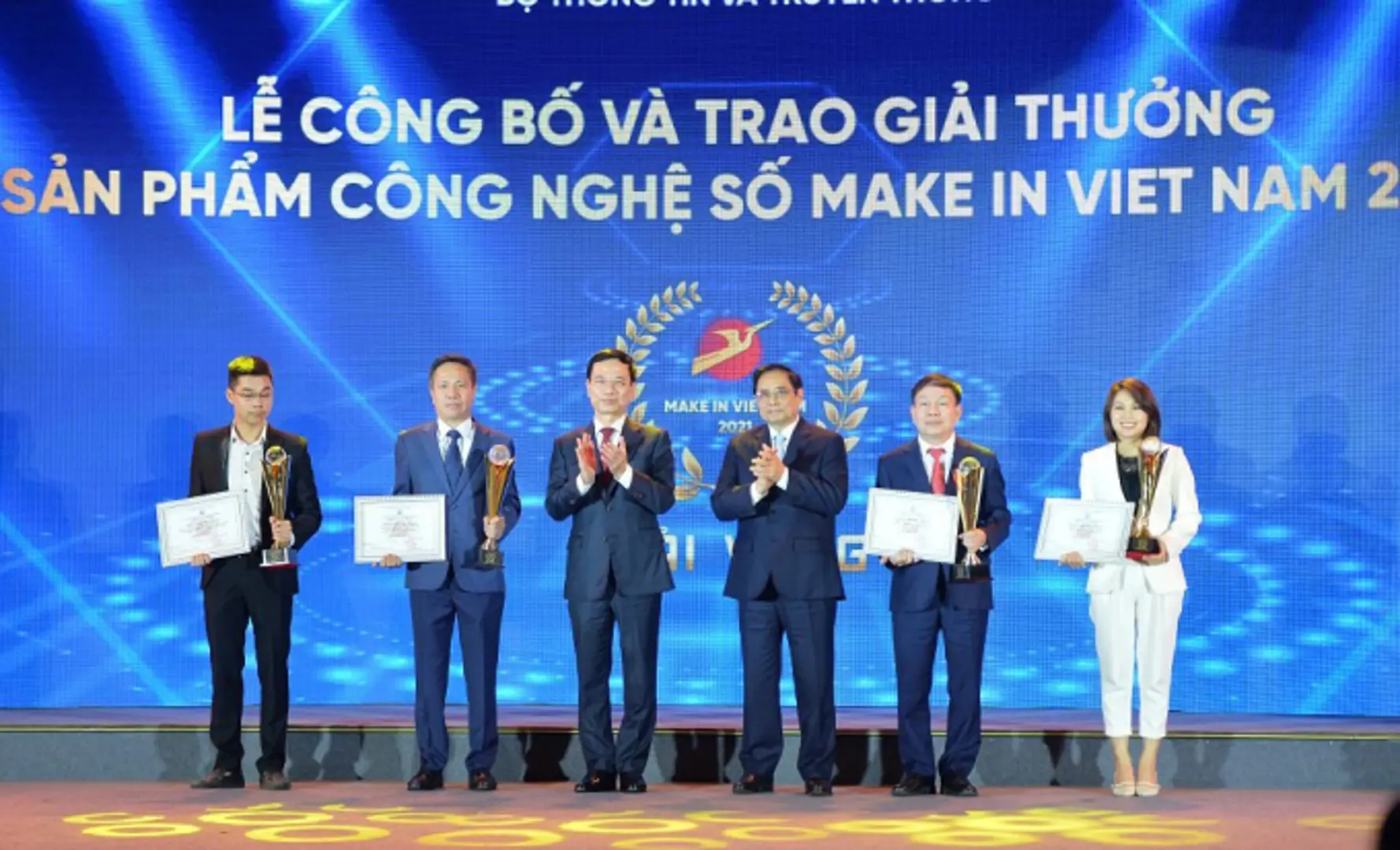 Công bố giải thưởng Sản phẩm công nghệ số 2021