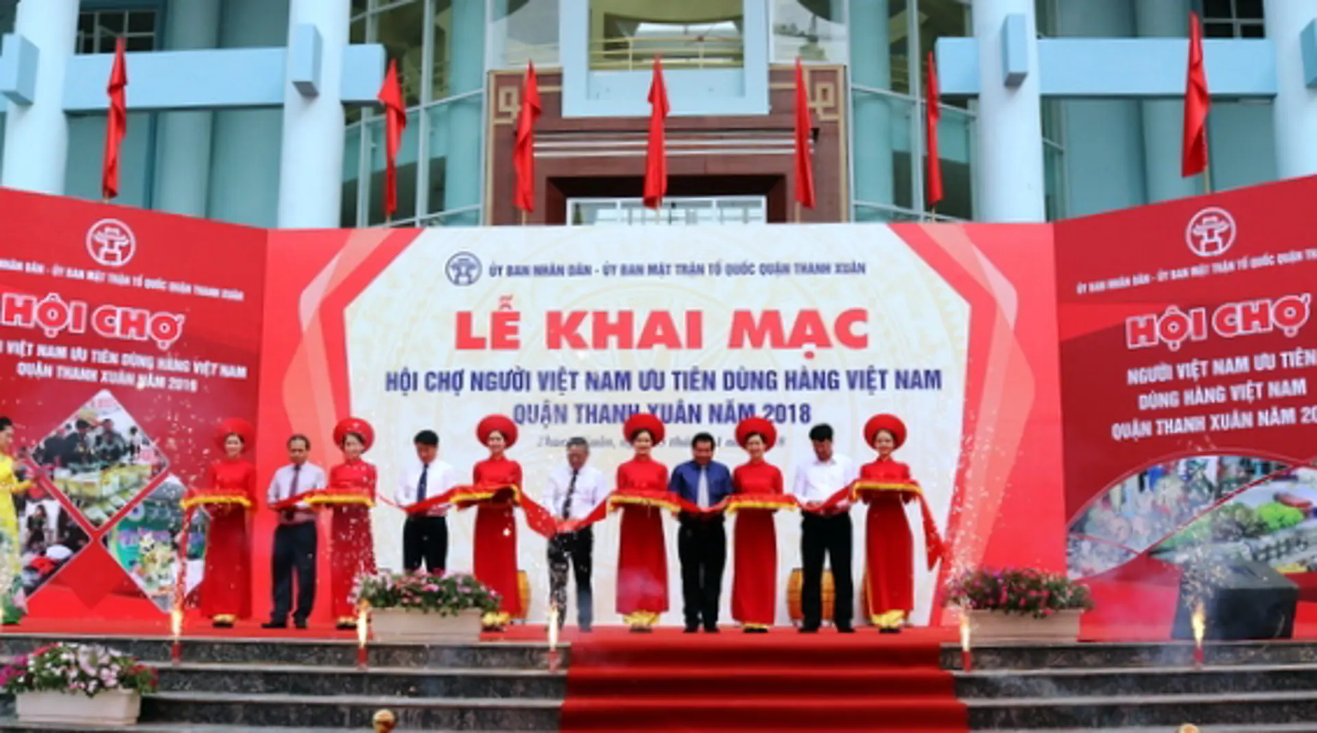 Khai mạc hội chợ “Người Việt Nam ưu tiên dùng hàng Việt Nam” quận Thanh Xuân