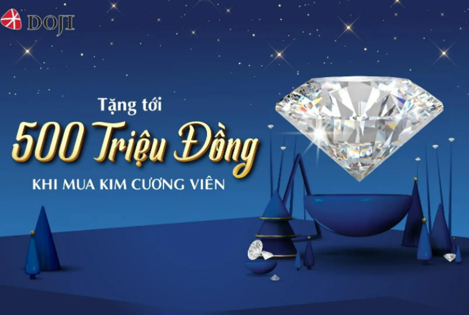 Tỏa sáng mừng Lễ hội, DOJI gửi tặng siêu ưu đãi dịp cuối năm