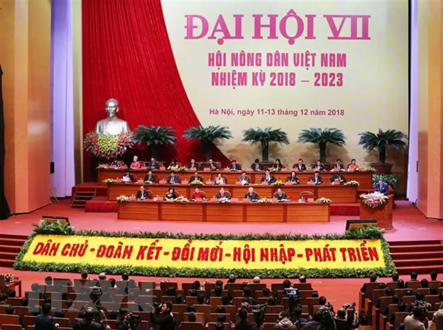 Khai mạc Ðại hội đại biểu toàn quốc Hội Nông dân Việt Nam lần thứ VII