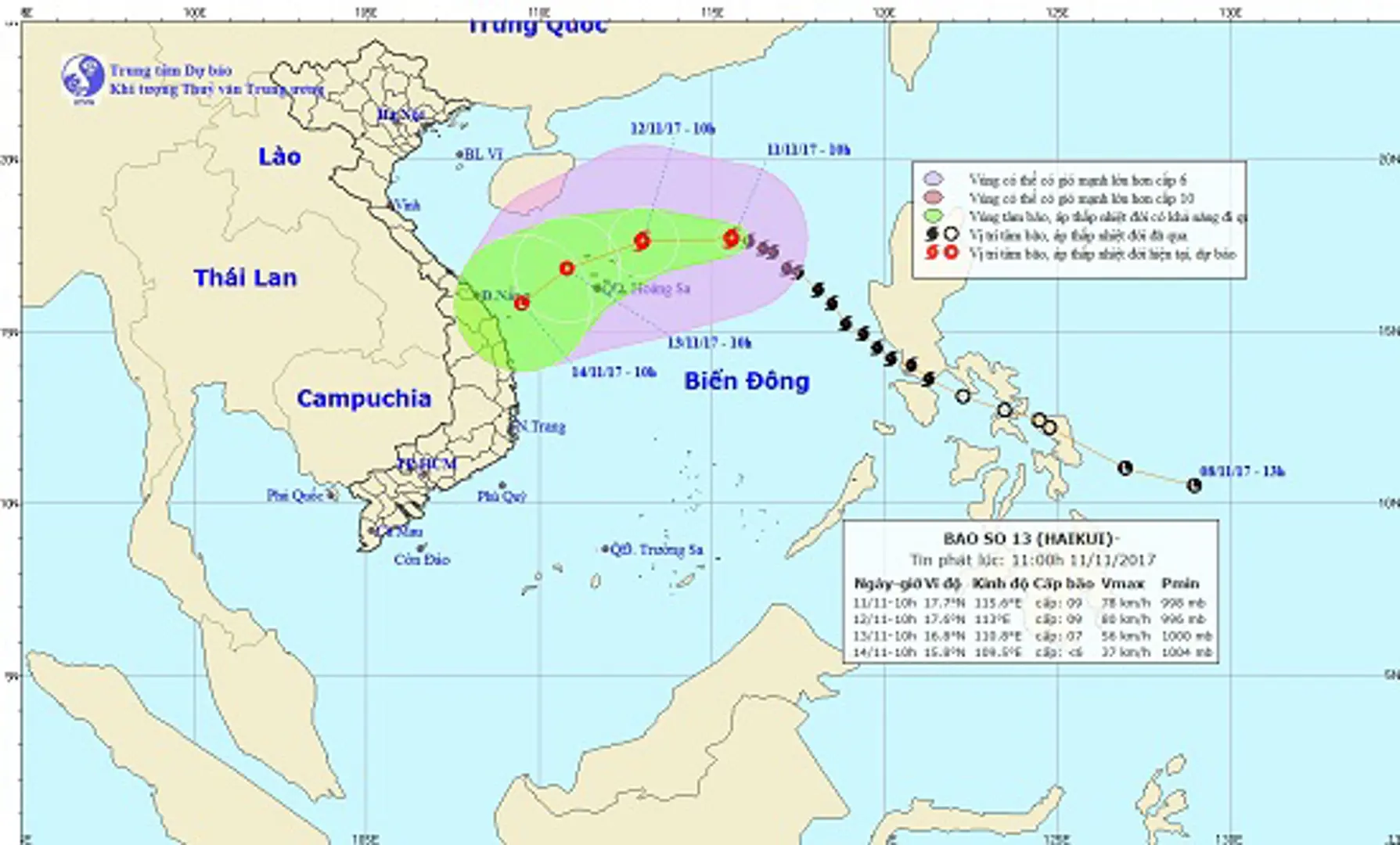 Bão số 13 đổi hướng, chuyên gia khí tượng nêu các kịch bản đổ bộ