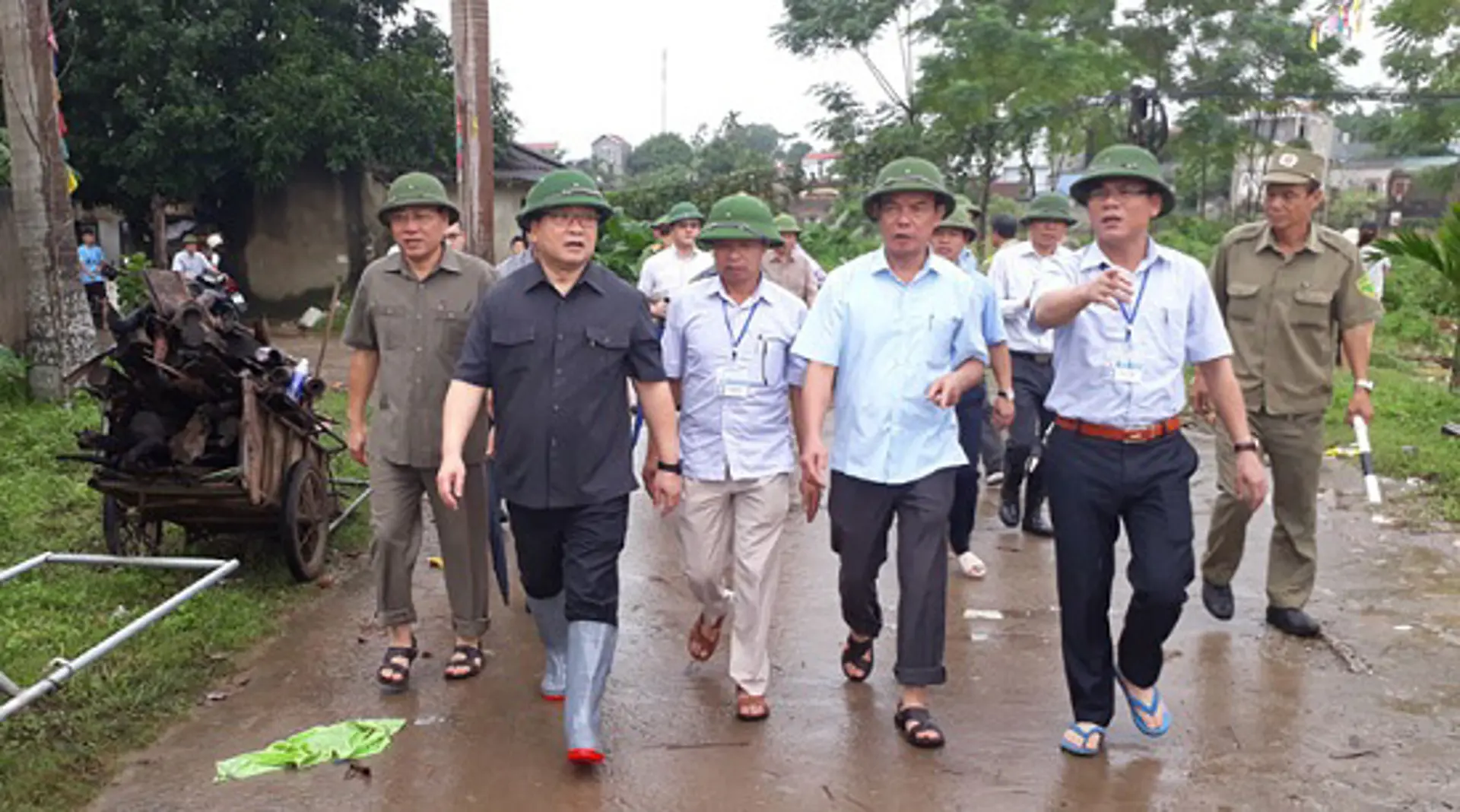 Lãnh đạo TP Hà Nội quyết liệt chỉ đạo phòng chống, khắc phục hậu quả mưa lũ