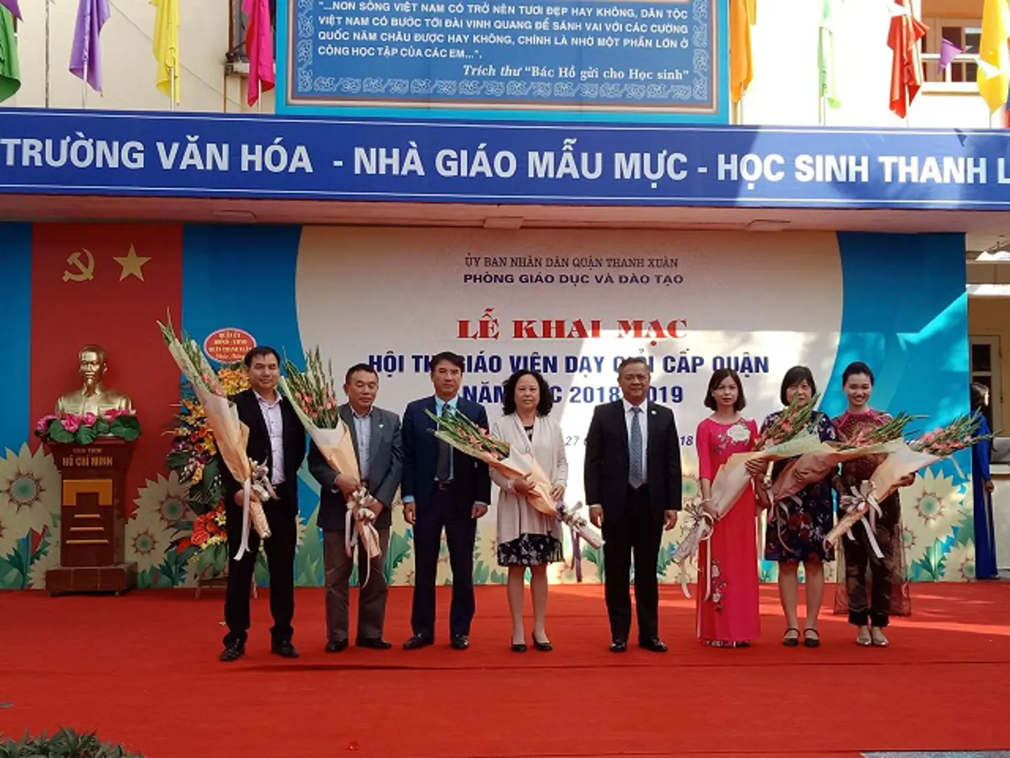 Hội thi giáo viên dạy giỏi quận Thanh Xuân 2018 - 2019